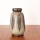 Art Deco period vase in green and gray glazed ceramic by Edouard G
