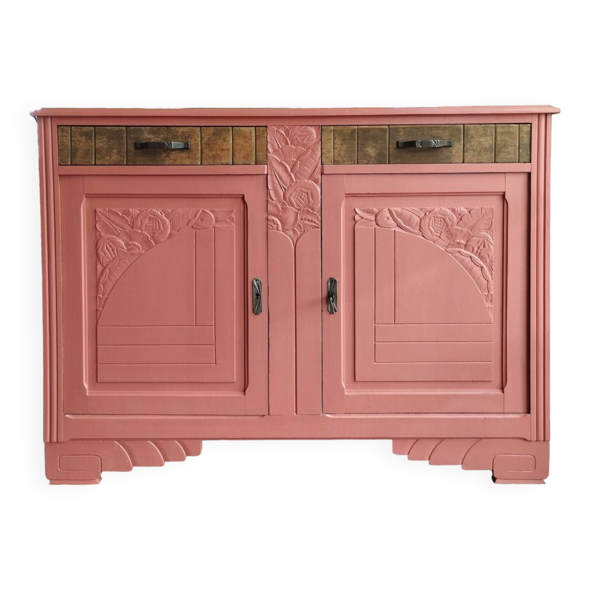 Bahut Art Déco Terracotta