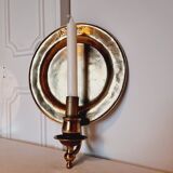 Rare Bronze Wall Lamp Early 20th Century Signed Arik V 1500