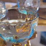 7 George Sand stemmed glasses