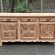 Brutalist art deco diamond point sideboard 198cm