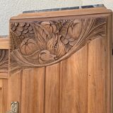Buffet art déco noyer brut 1920