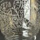 Red wine glass (1) Baccarat service Lulli – Art Deco