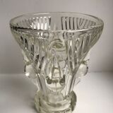 Art deco crystal vase 30s