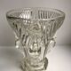 Art deco crystal vase 30s