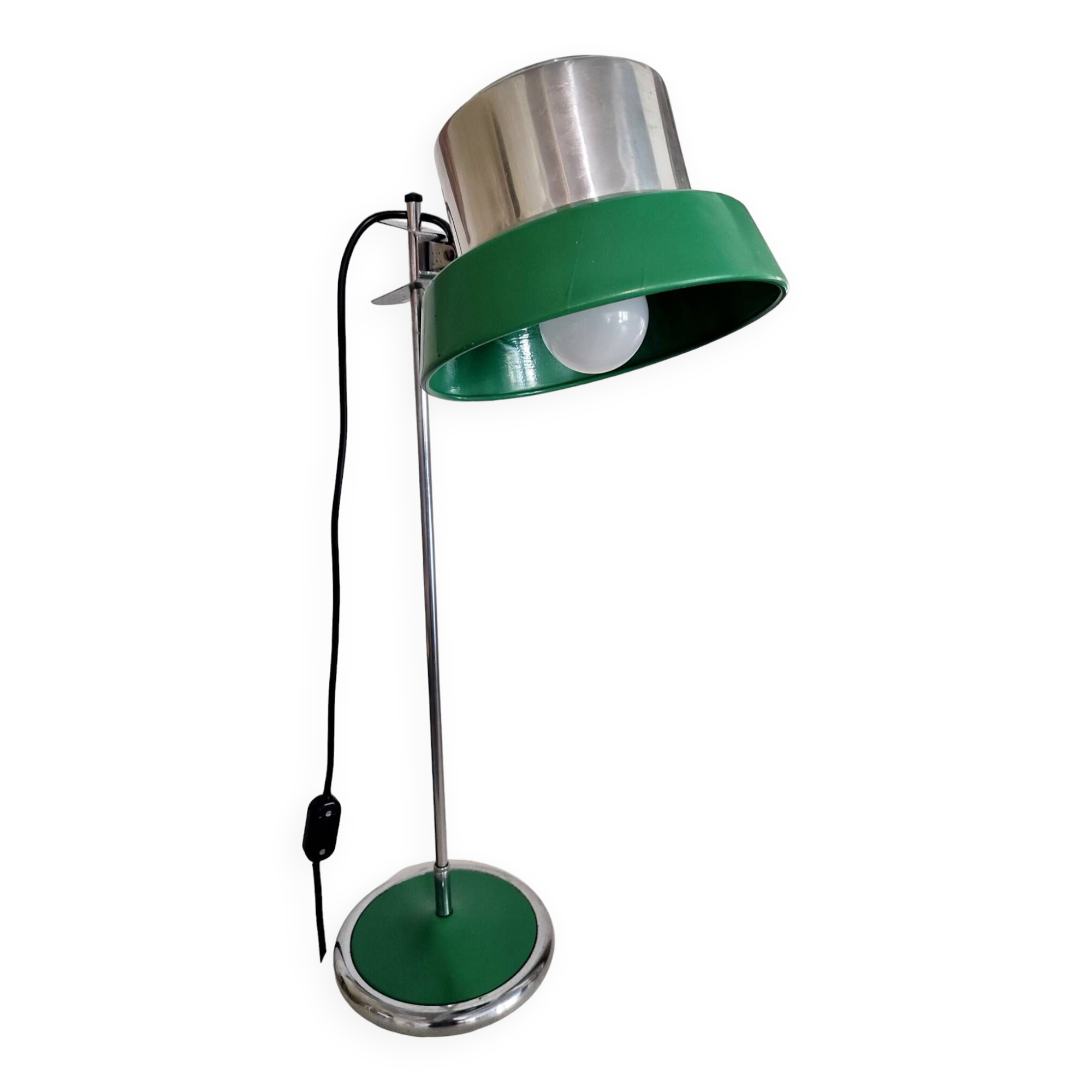 Industrial desk lamp