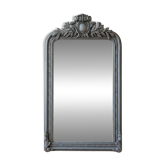 Miroir 80 x 125 cm gris