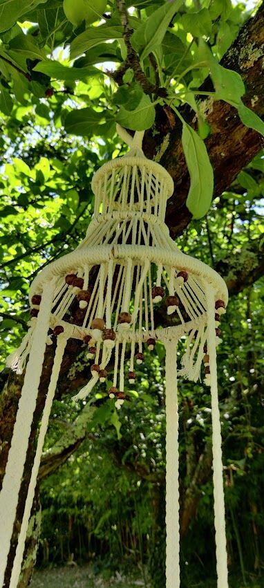 Macramé plants holder