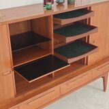 High enfilade by Johannes Andersen by Bordum & Nielsen, Samcom teak