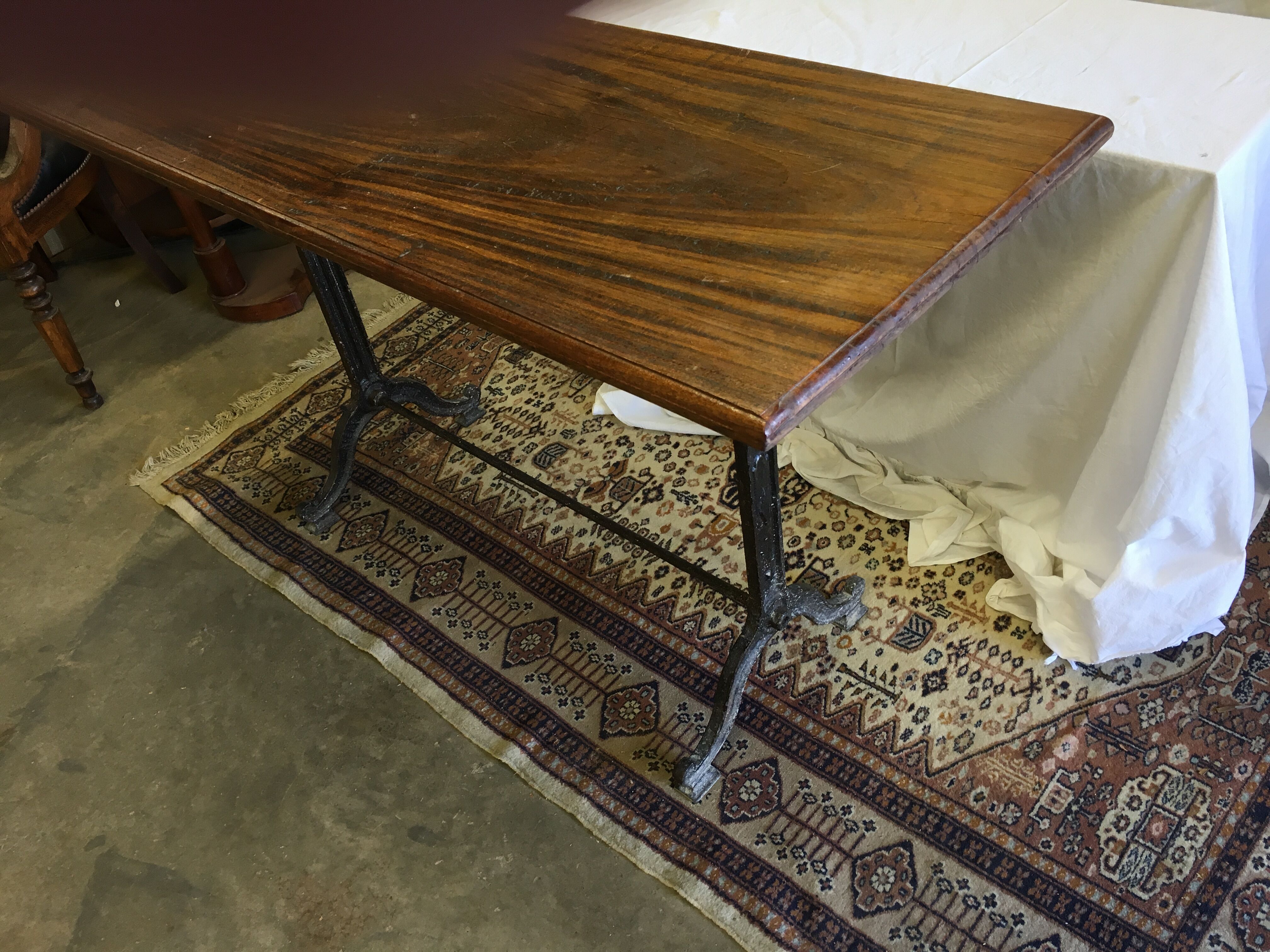 Table bistrot rectangulaire