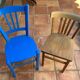 Two bistro chairs