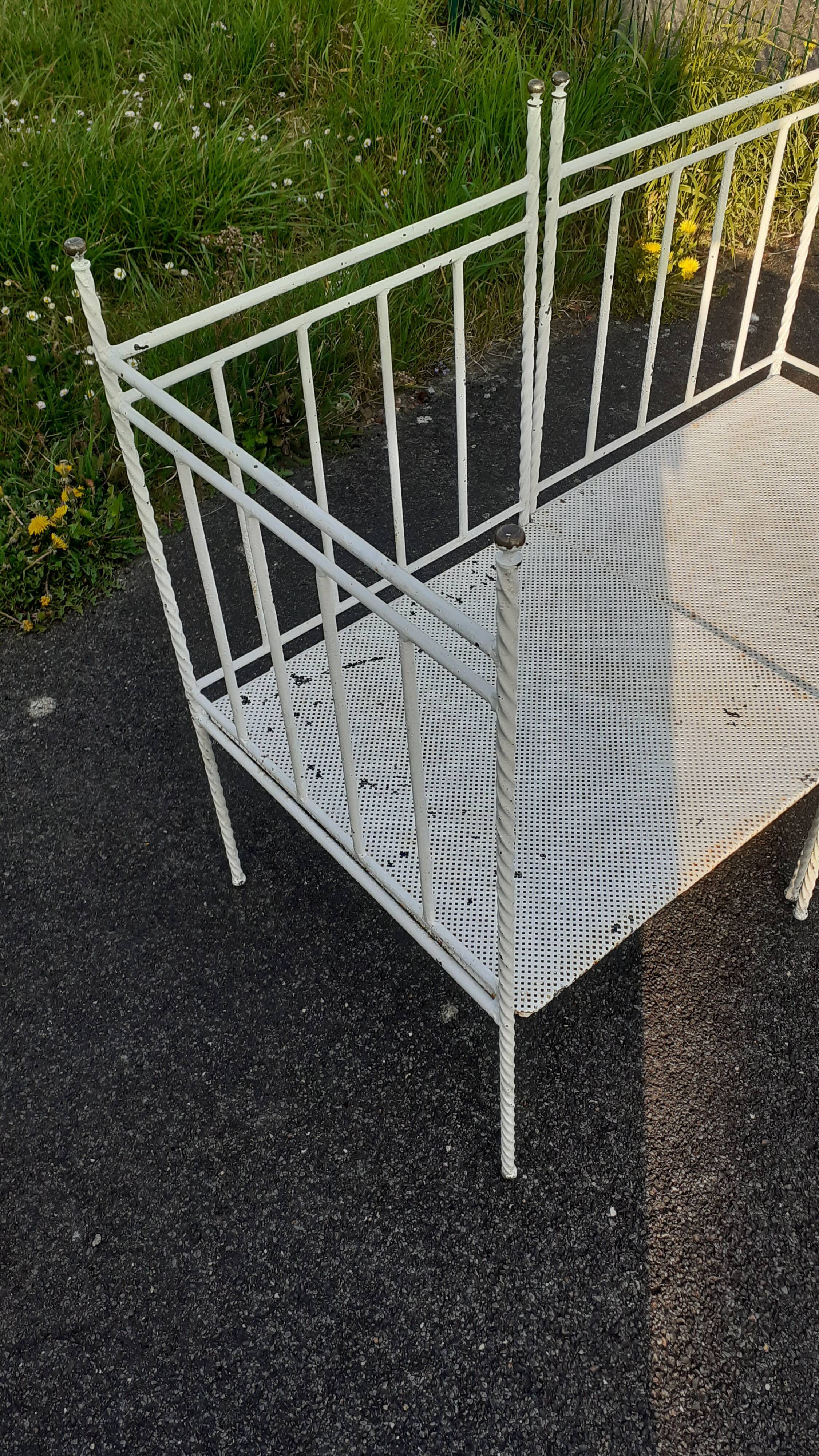 Iron garden chairs