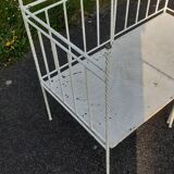 Chaises de jardin en fer