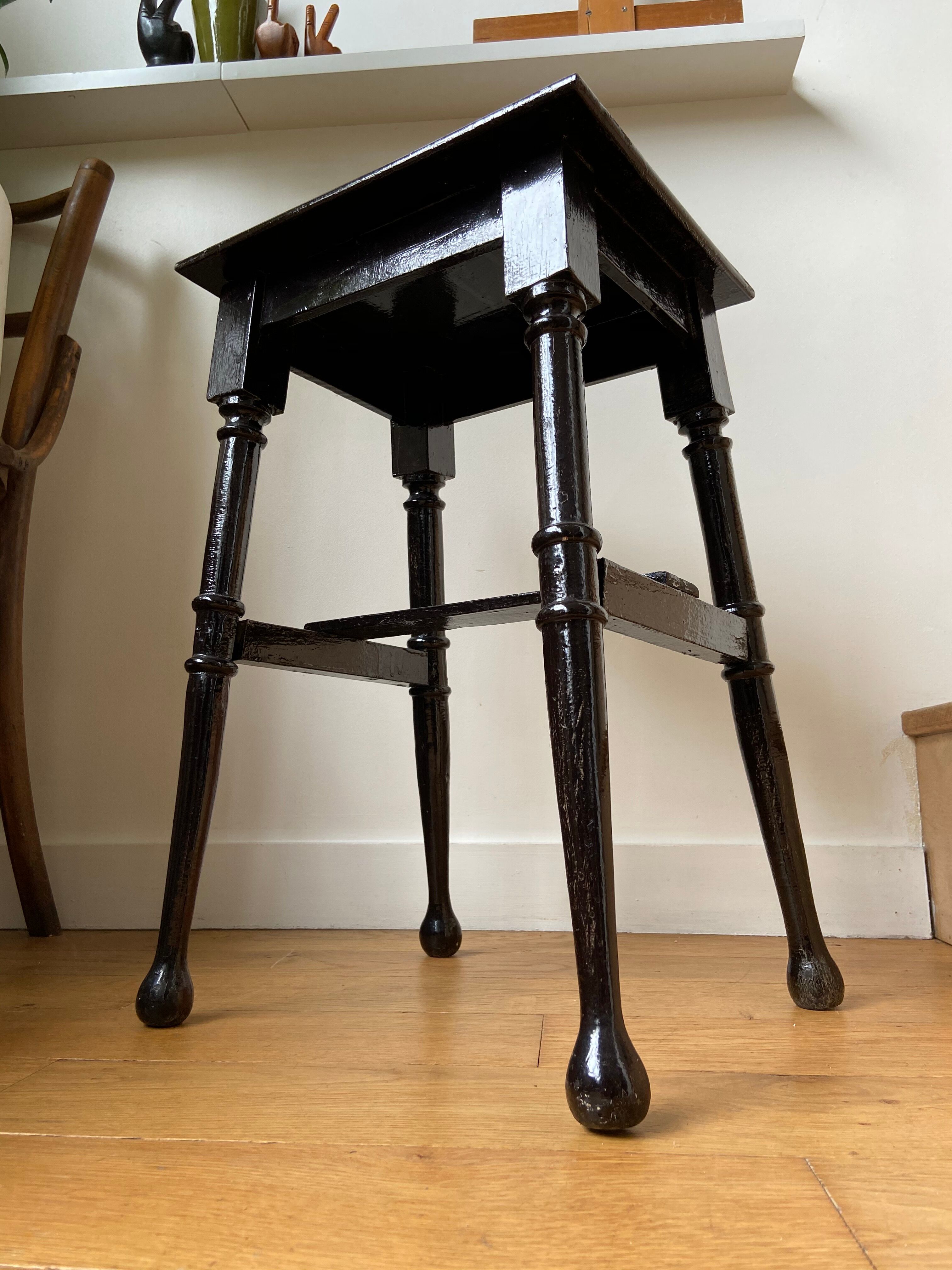 Wooden stool