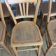 Ensemble de 10 chaises bistrot années 1950-60 vintage Luterma