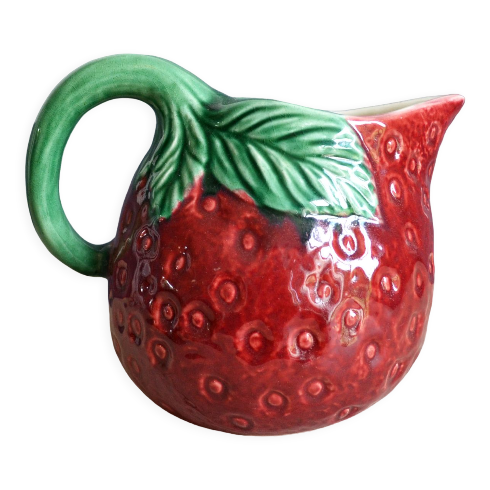 Strawberry-shaped slurry jug