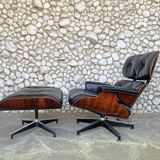 Herman Miller Lounge chair & ottoman palissandre Charles & Ray Eames 1960s