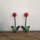 Pair of coat hooks from the 1950s
