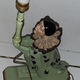 Lampe Arlequin-Pierrot art déco cubiste