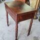 TABLE A JEUX EN ACAJOU ECRITOIRE BUREAU