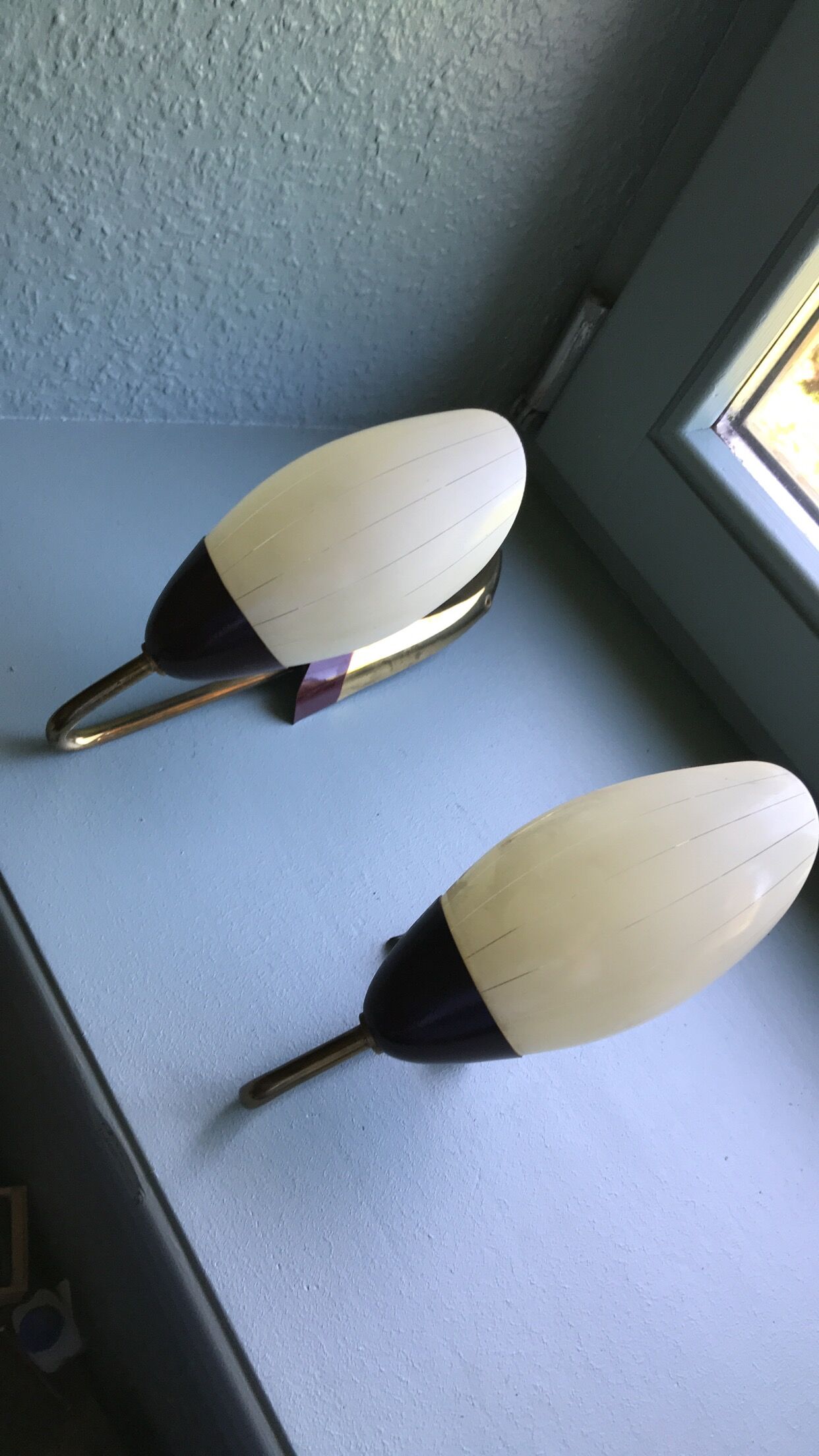 Pair of wall lamps 50 60 years