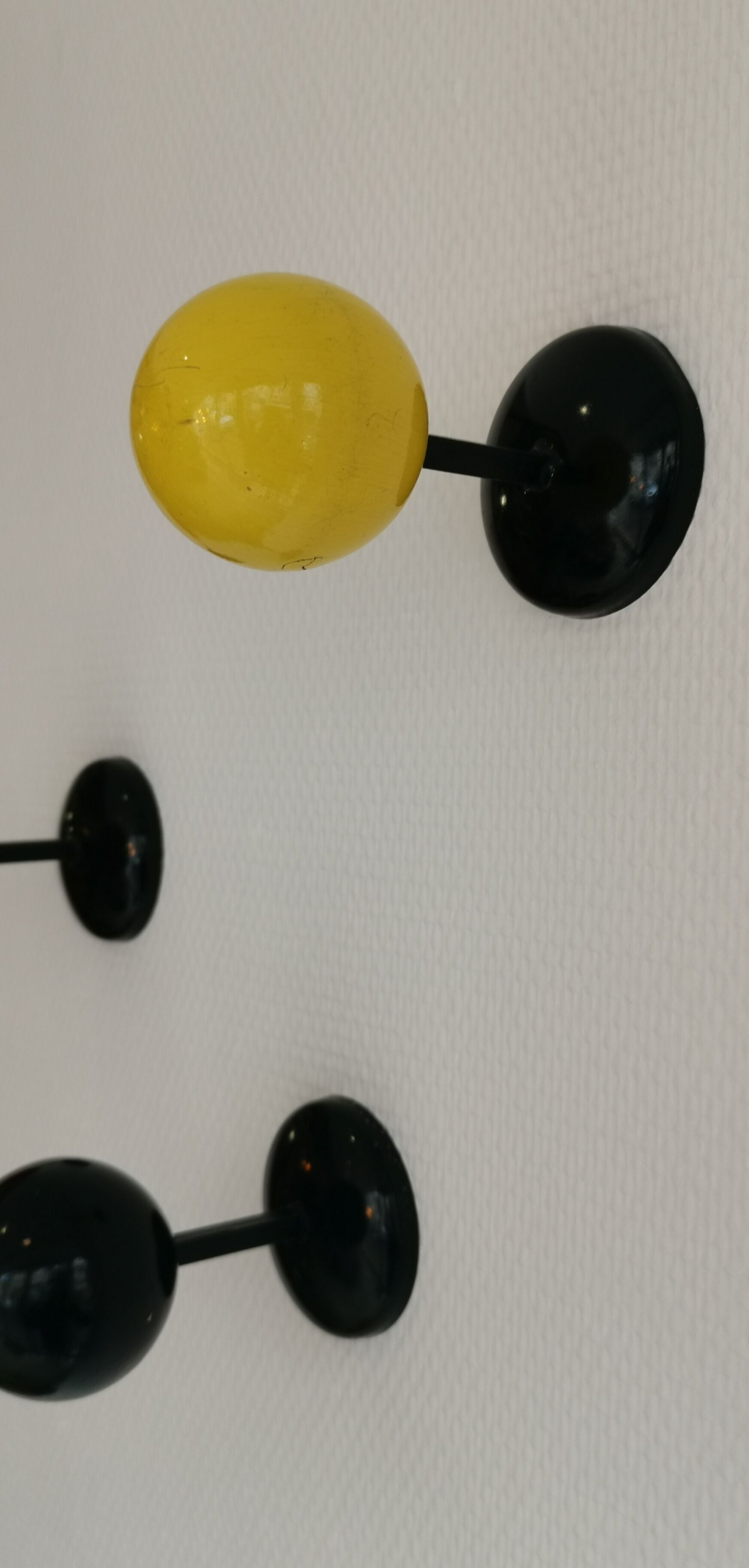 Hooks/coat rack colorful ball from the 50s