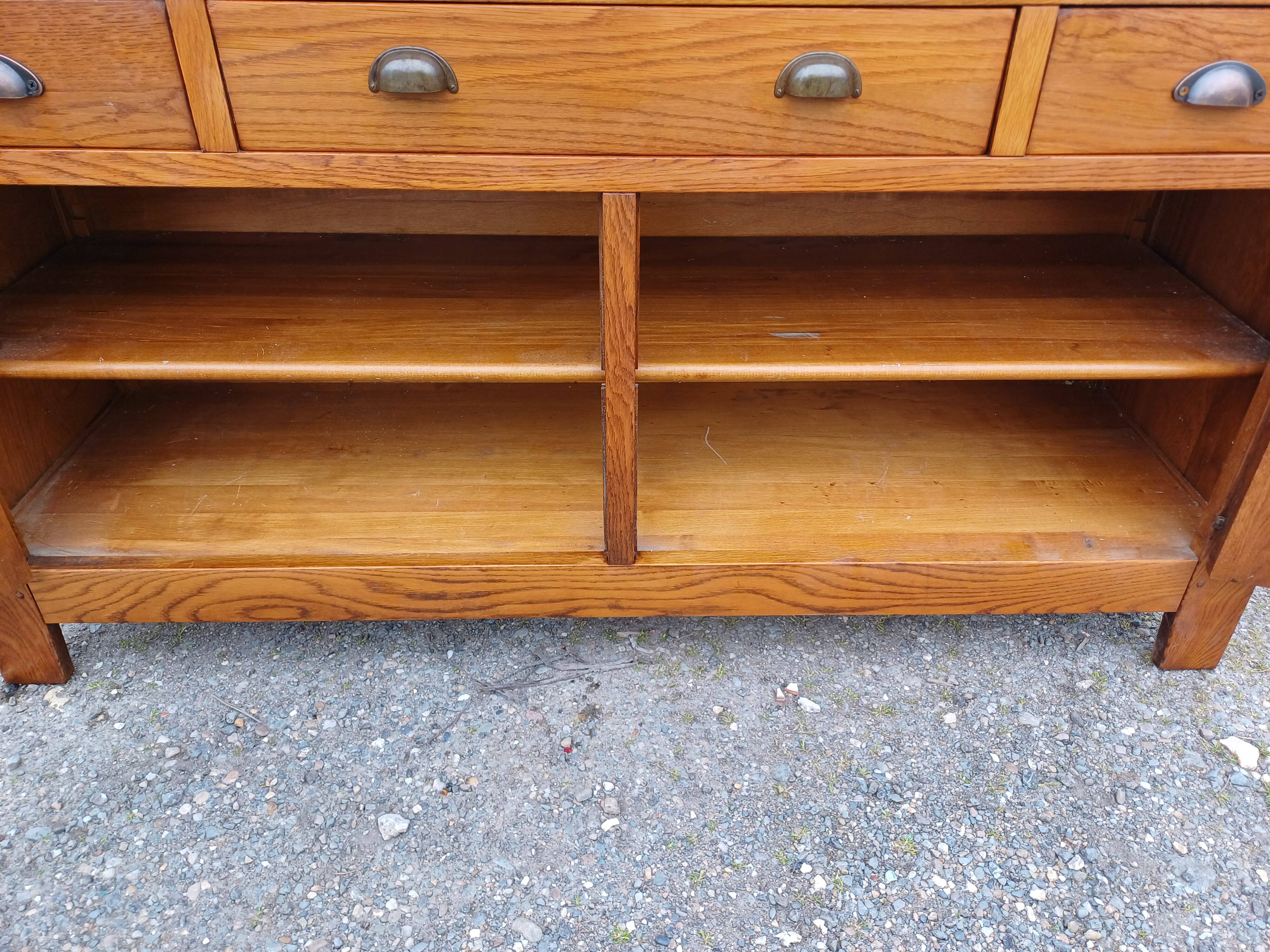 Industrial Wooden Furniture, 6 Drawers.