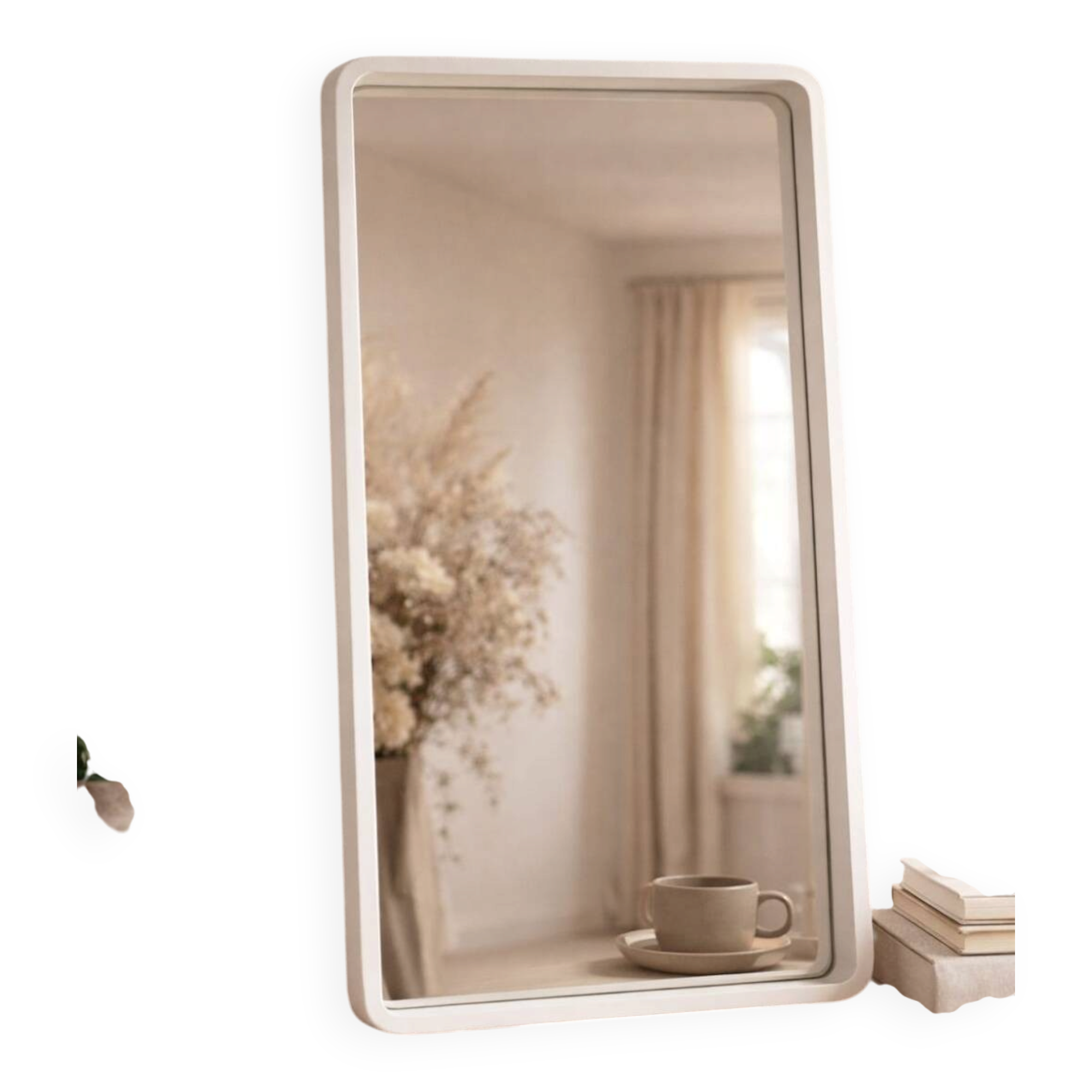 Schönbuch wall mirror, minimalist German design, 1970s.