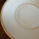 Duo of tea cups gold border Bernardaud Limoges