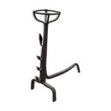 Landier XVIIIème in wrought iron