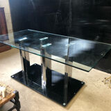 Table manger en verre