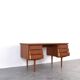Mid-Century Teak Desk by Fredrik Kayser for Skeie Møbler, 1960s.