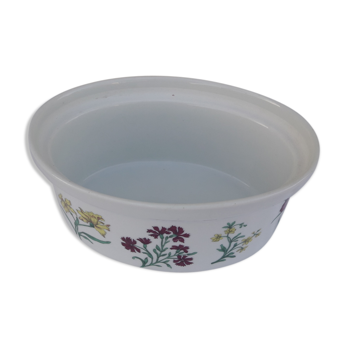 Porcelain dish from Paris model Herbier