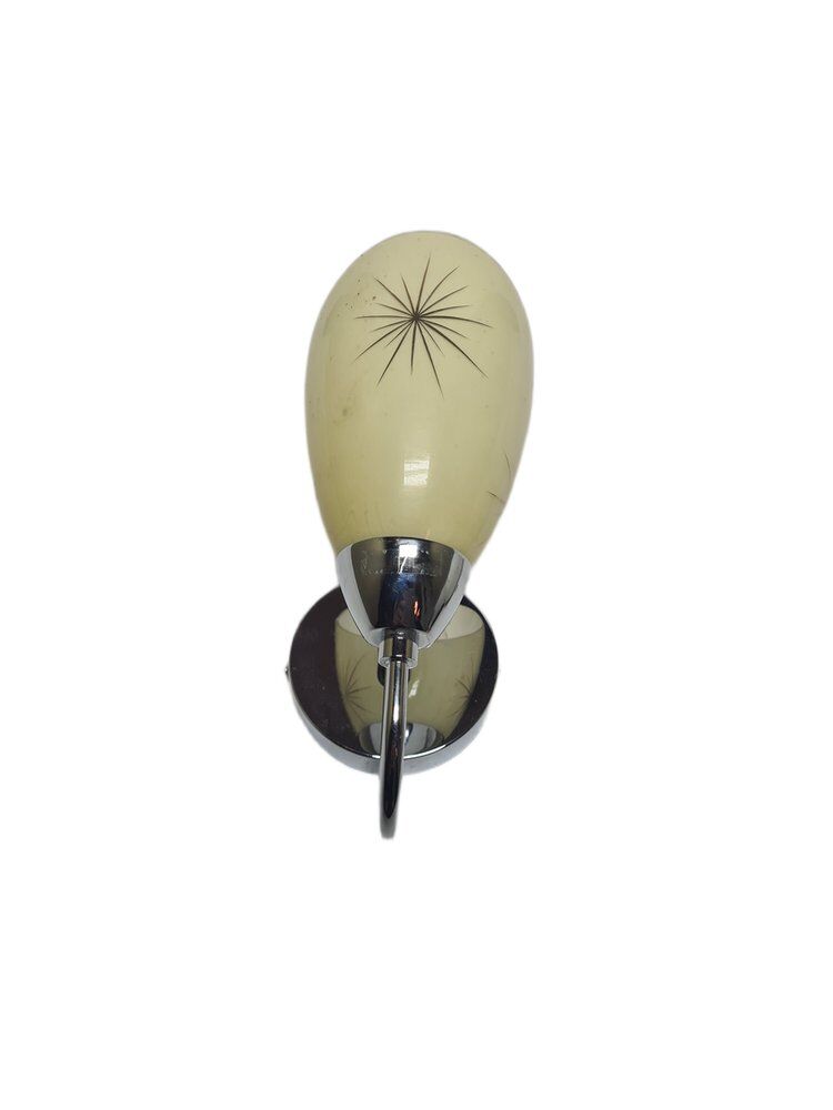Pop art style wall lamp, Poland, 1960s