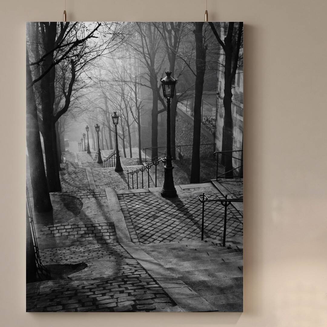 Années 30 | photos Brassaï | Escaliers Montmartre, 192