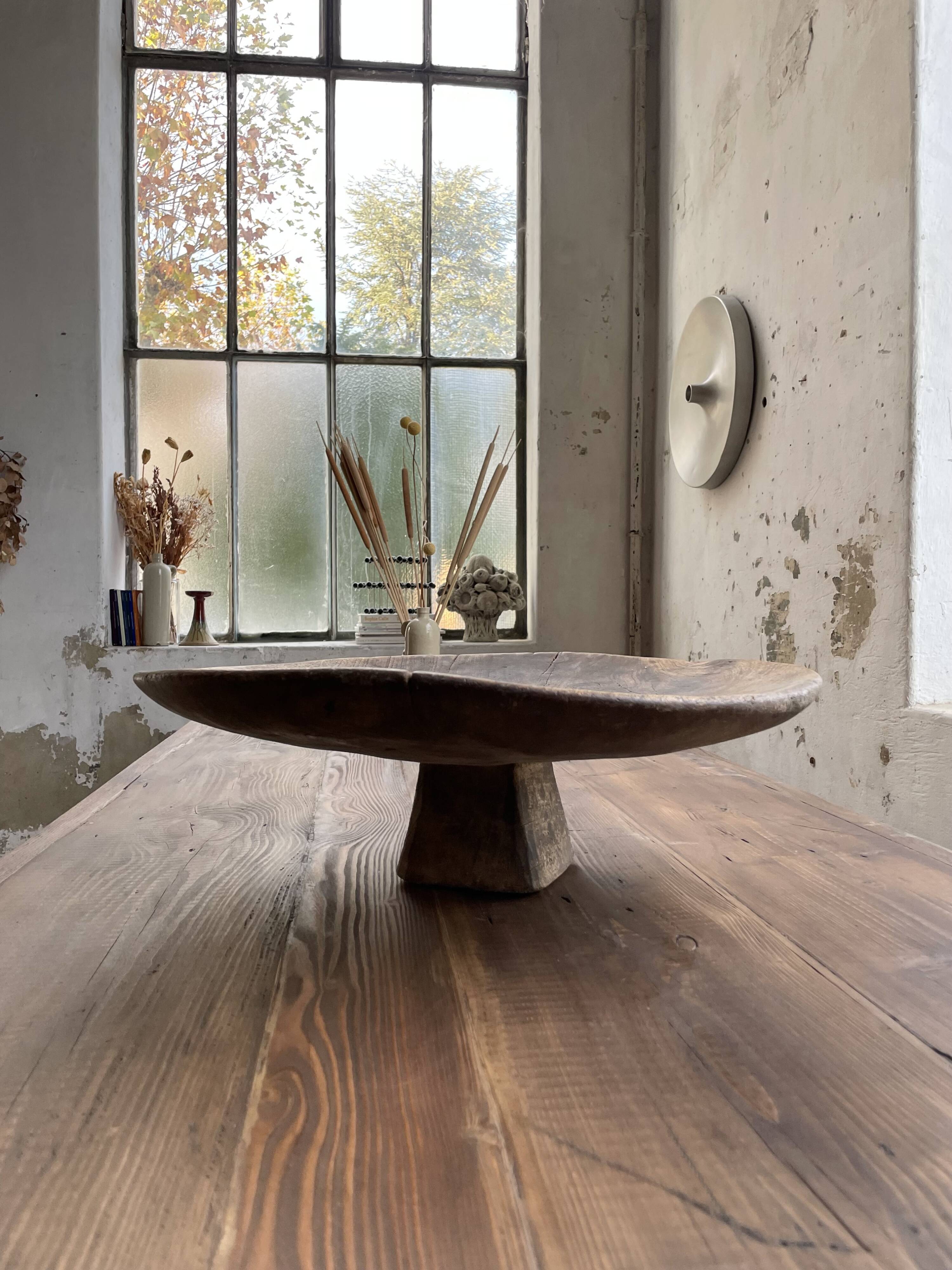 Mid-20th Tuareg wooden dish