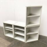 Postmodern profile systems Cabinets and shelves by Elmar Flötotto for Flötotto, Germany, 1980s, set of 5