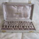 Series of 24 knife holder silver metal ercuis