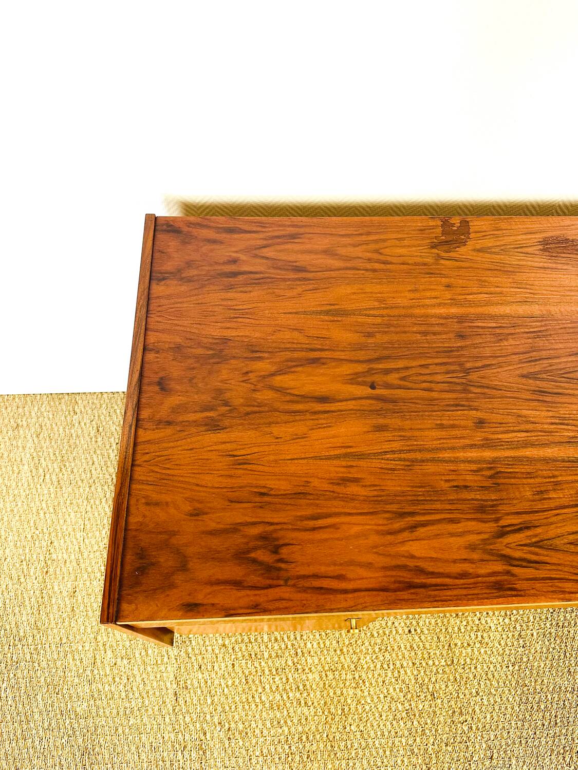 Vintage Scandinavian walnut desk