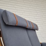 1970s, Danish design by Børge Mogensen, sofa model 2252, oak, furniture wool