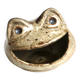 Ceramic ashtray by Annie Maume, frog head, 1960s.