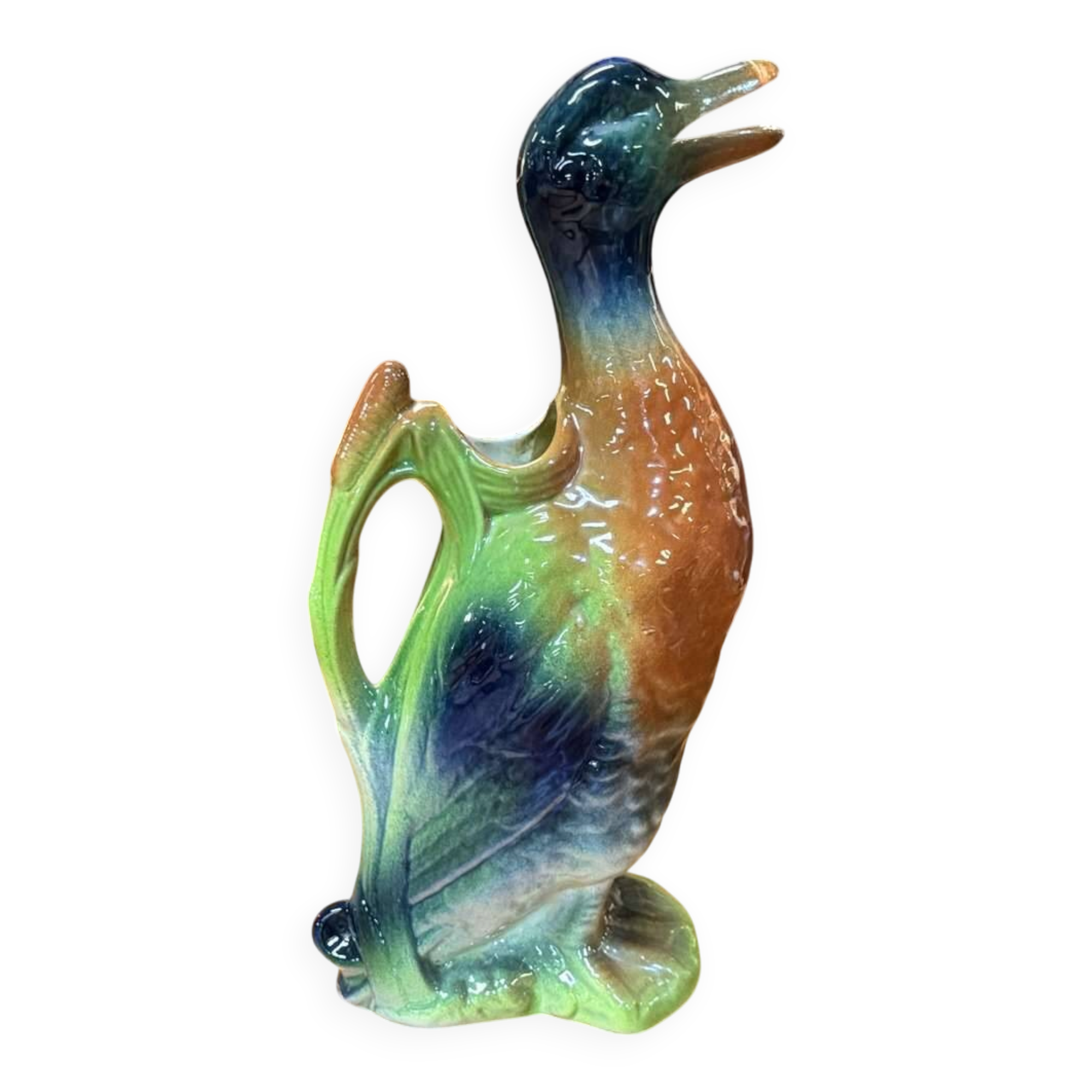 St Clément earthenware pitcher, work from the 1950s.