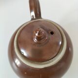Small stoneware "selfish" teapot