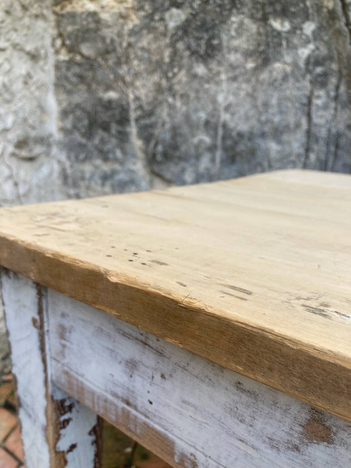 Vintage farmhouse table