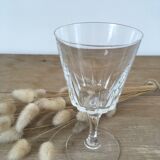 Cristal d'Arques foot glasses model "Versailles"