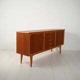 Scandinavian vintage Sideboard in Teak and Oak