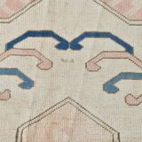 5x7 Peach & Blue Contemporary Vintage Rug, 154x226Cm SK22969