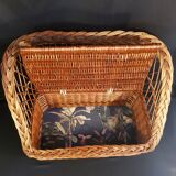 Rattan chest bench