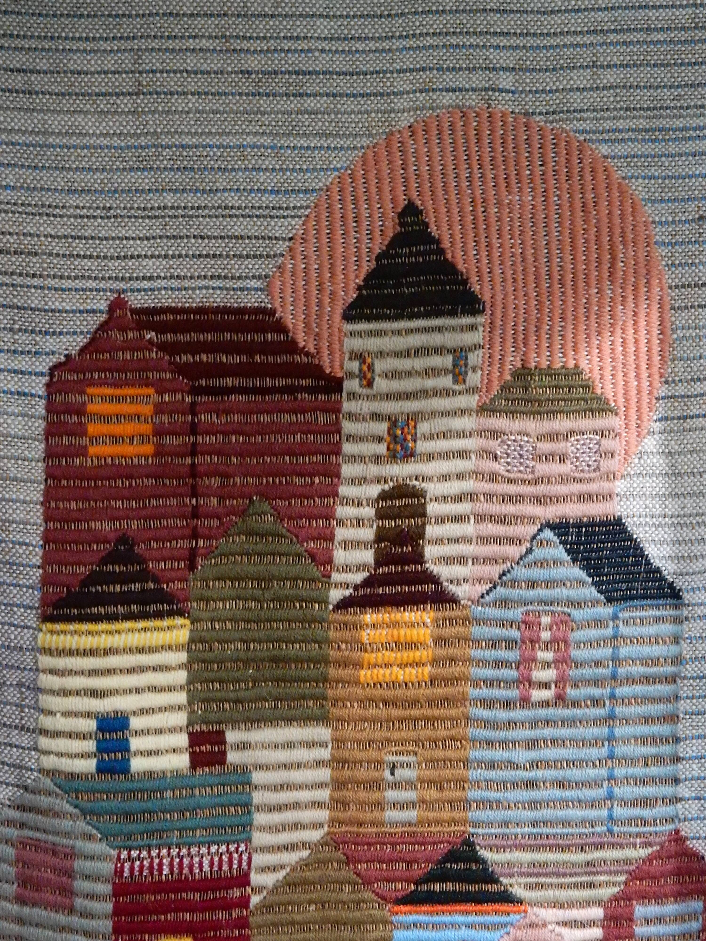 Tapestry method weaving Folkart