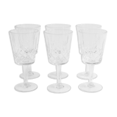 Set de 6 verres à vin par Zéphir Busine pour les Verreries de Boussu 1960s